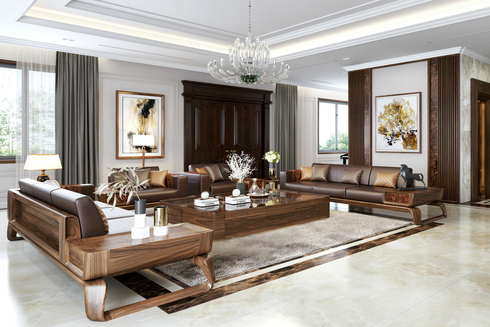 Thiết kế nội thất nhà phố